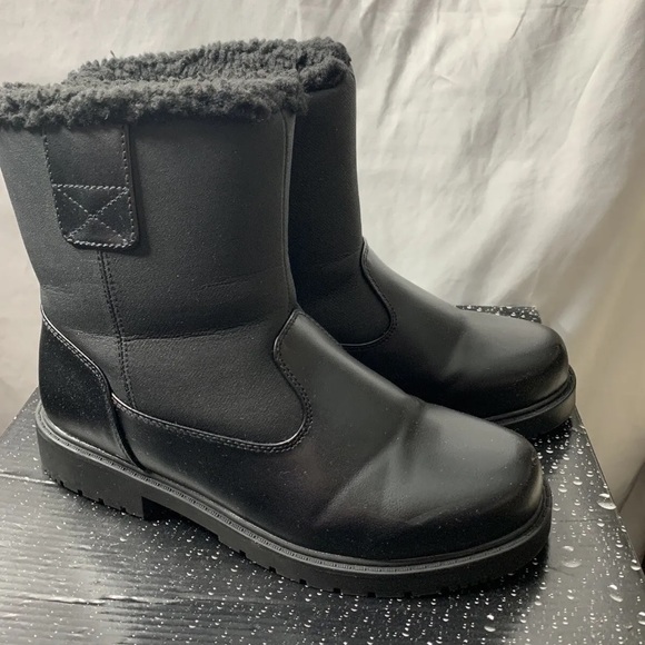 EUC Totes Dustin Black Men's Size 8 Med Waterproof Winter
Boots Women's Size 10 - Picture 8 of 15